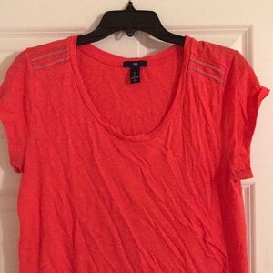 Gap Beaded Shoulder T-shirt